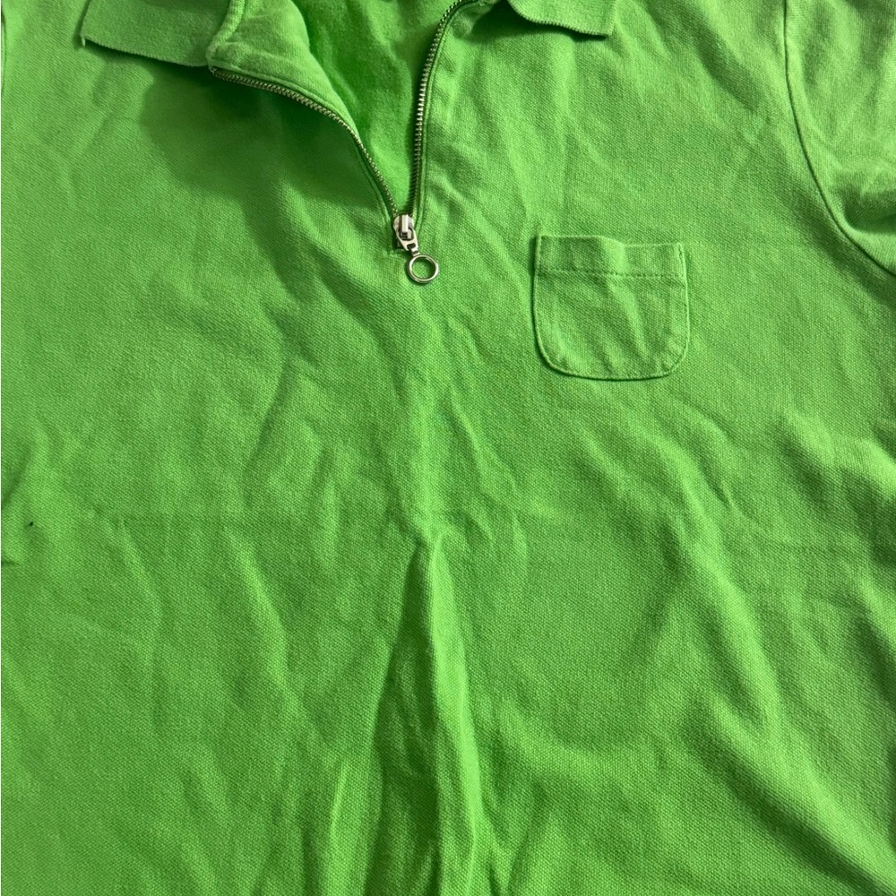 Green women’s shirt